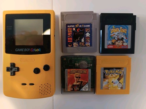 Nintendo game boy - boy, giallo