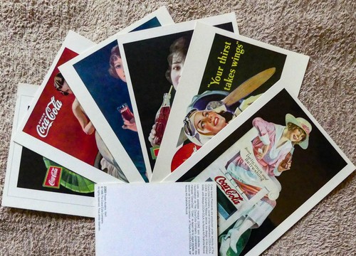 Lotto cartoline coca cola - 6,
