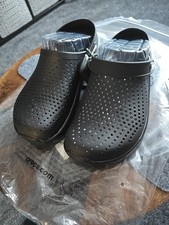 Zoccolo crocs literide - zoccolo, nero