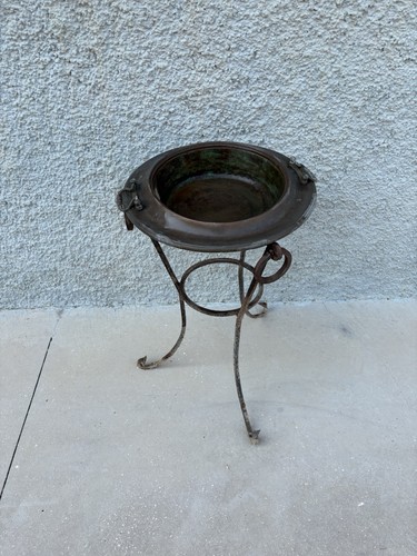 Antico braciere rame con - braciere,