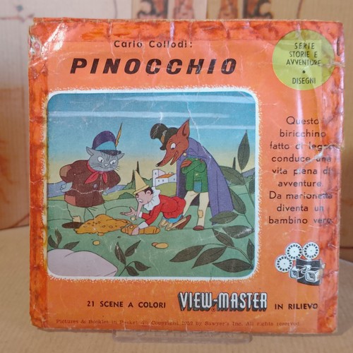 View master pinocchio dischi - master, 3