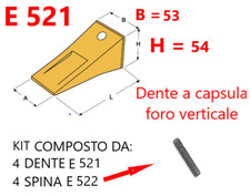 Kit denti capsula esti - a,