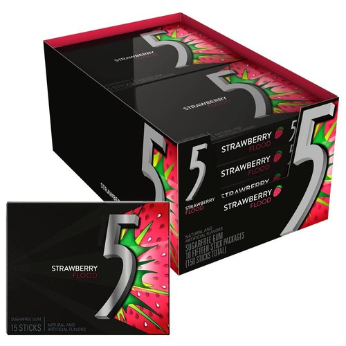 Gomma acida fragola - 5,