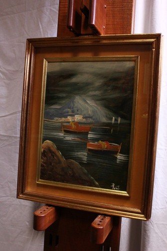 Quadro dipinto olio - su, tela