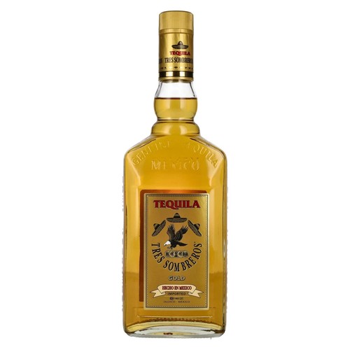 Tequila gold tres sombreros - tequila,