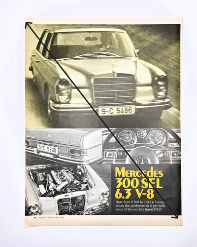Mercedes 300 sel - 6.3, 1968