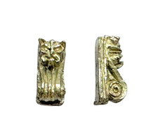 Decorazioni in metallo 2 pezzi  AM5304 /D - amati modellismo 12 x 5 mm