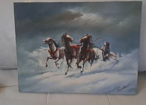 Quadro dipinto olio - a, erik