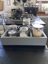 Cassetta Portattrezzi Portaoggetti Cucina Bagno Fatta A Mano In Legno Vintage