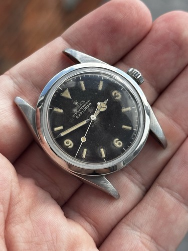 Rolex explorer 6610 1958 - rolex,