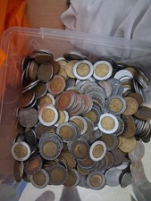 Lotto Monete Antiche  lira italiane più straniere e gettoni telefonico 