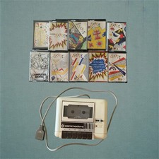 Datassette Per Commodore Vic 20 + 49 Cassette.