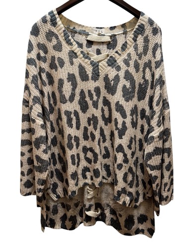 Maglione pol leopardato - maglione,