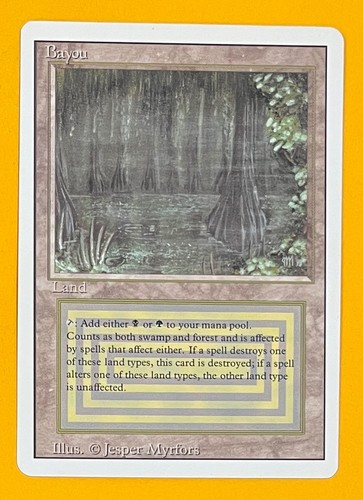 Mtg bayou revisionato - mtg,