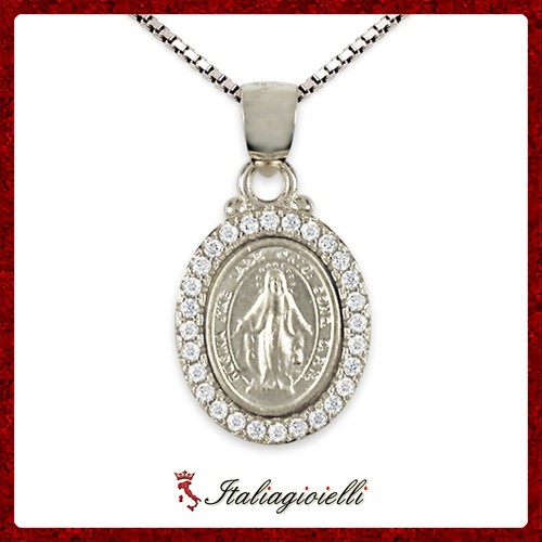Collana medaglia madonna - collana,