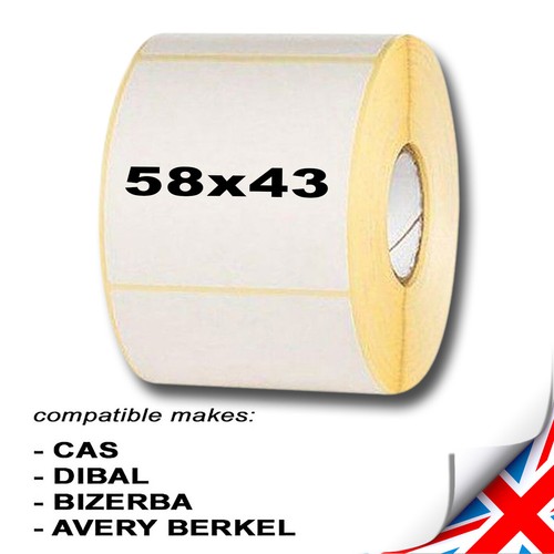 Etichette scala 58x43mm cas - -,