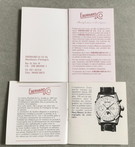 Eberhard kit warranty - eberhard,