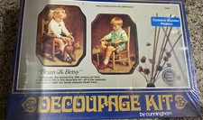 KIT DECOUPAGE VINTAGE 1974