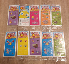 10 X BLISTER PULCINO PIO STICKER MIX GEDIS EDICOLA 2012 INTROVABILI