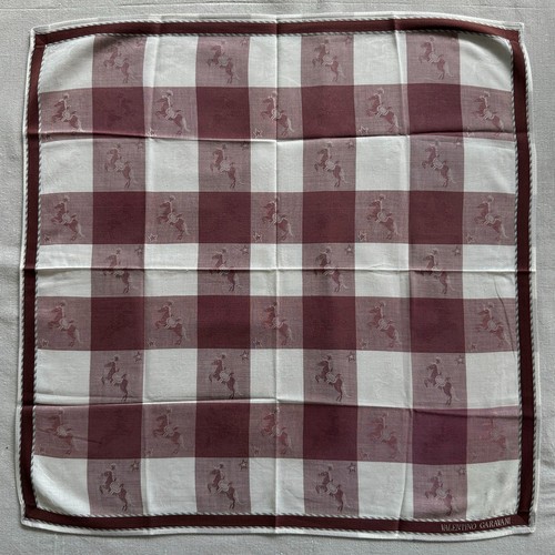 Fazzoletto vintage rosso - vintage,