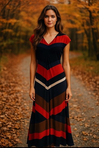 Abito zara midi chevron - zara,