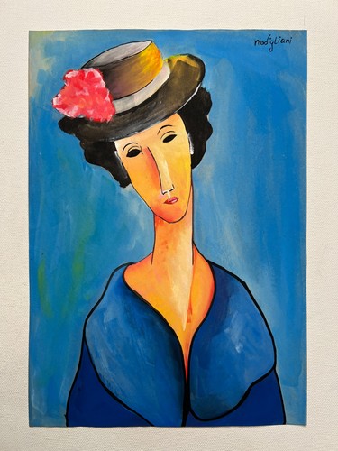 Amedeo modigliani disegno - amedeo, su