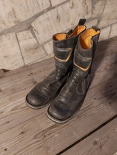 Stivali Pelle Moto Boss N. 45 x Moto Vintage  Harley Guzzi Bmw Ducati Triumph