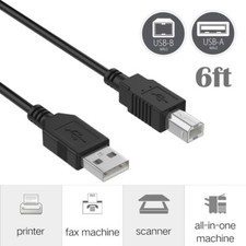 Cavo USB da 6,5 piedi per HP Scanjet G3110 G4010 G4050 L1957A#B1H L1957A cavo