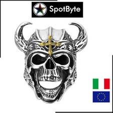 Anello Uomo Teschio Scheletro