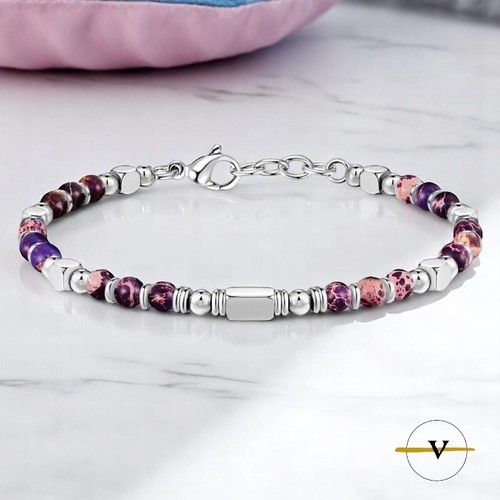 Bracciale uomo donna jasper - bracciale,
