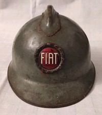 Elmetto Adrian Mod. 16 con Fregio Fiat WW1
