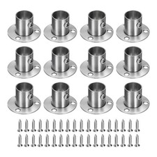 12 Pezzi Staffe per Asta per