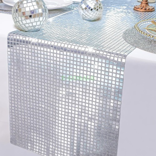 Disco party glitter table - party,