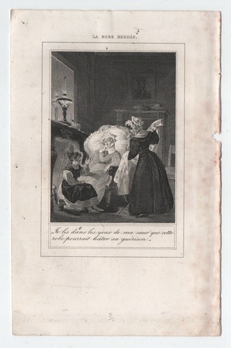 Stampa antica robe - antica, "la