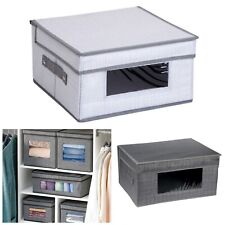 Scatola Salvaspazio Portatutto con Coperchio  Contenitore pieghevole 3 Misure