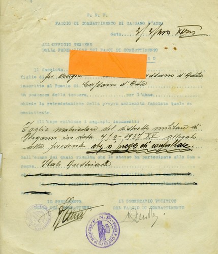 Cassano adda pnf 1940 - cassano, d'adda
