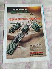 Pubblicità Grande - Advertising - ATLANTIC - CARRI ARMATI 