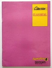 Spartito Bontempi Collection Classical System 5  Music Sheet 1990 Vintage