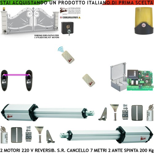 Cancello metri ante - 2, kit