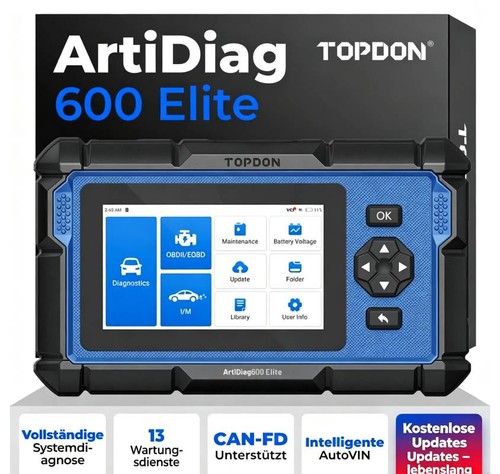 Topdon ad600 elite diagnosi - elite,