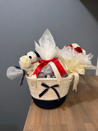 Snoopy torta pannolini - di,