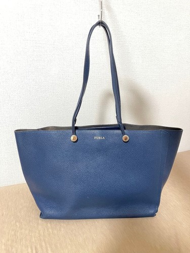 Furla tote bag navy with - tote,
