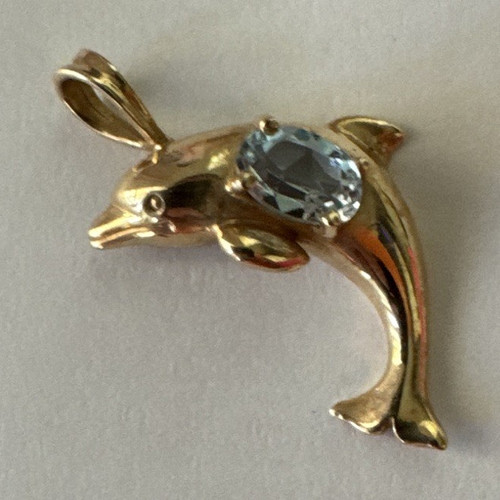 Ciondolo delfino oro giallo - oro,