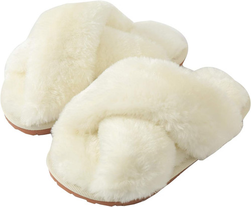Pantofole donna peluche casa - pantofole,