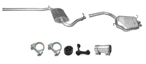 échappement kit audi b6 - Échappement,