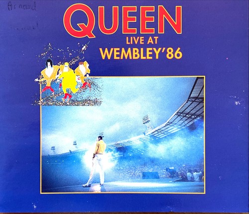 Queen 2xcd live wembley 86 - at, '86