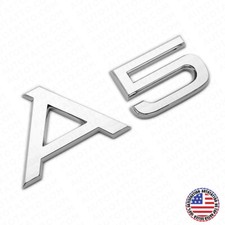 Audi A5 Chrome Rear Letter