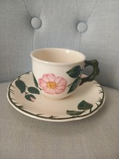 Vintage Tazza piattino Ceramica Villeroy Boch Wild Rose Germany *