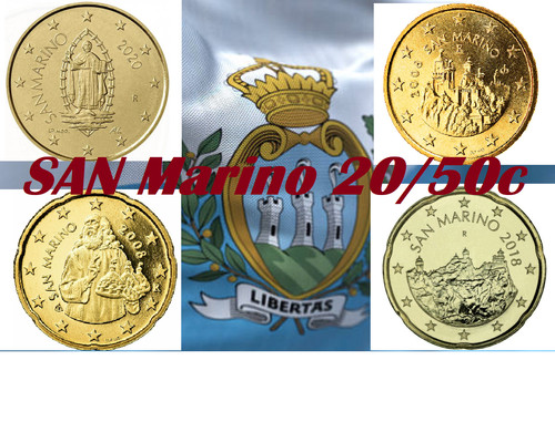 Moneta san marino 50 - moneta,