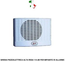 Sirena Piezoelettrica da